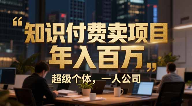 从0到年入百万：超级个体实战心得公开，个人IP×精准引流×成交系统全拆解-baizmi