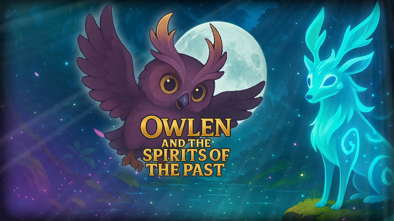 猫头鹰与过去的幽灵 .Owlen and the Spirits of the Past 英语-baizmi