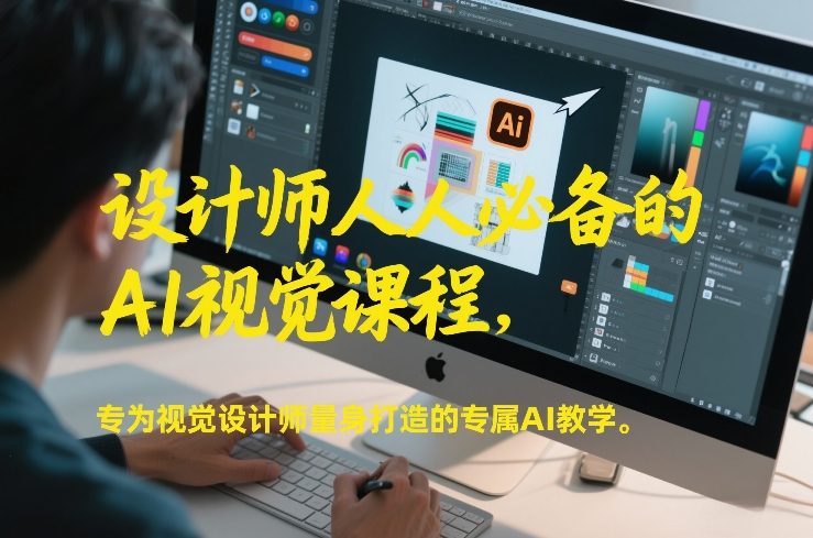 设计师人人必备的AI视觉课程，专为视觉设计师量身打造的专属AI教学-baizmi