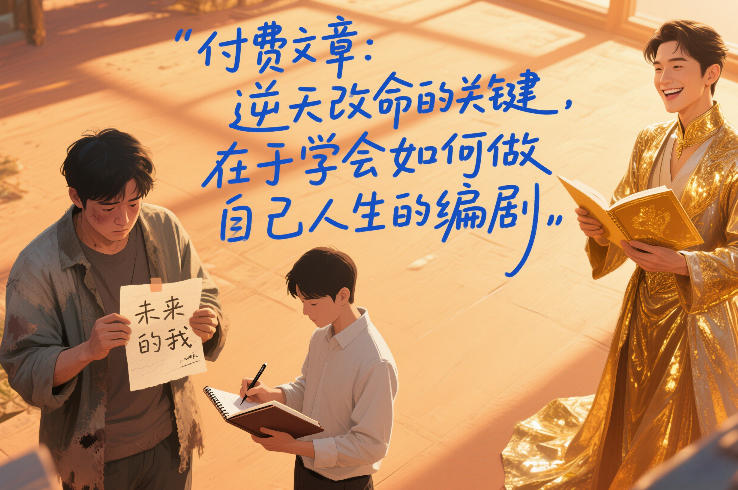 付费文章：逆天改命的关键，在于学会如何做自己人生的编剧-baizmi