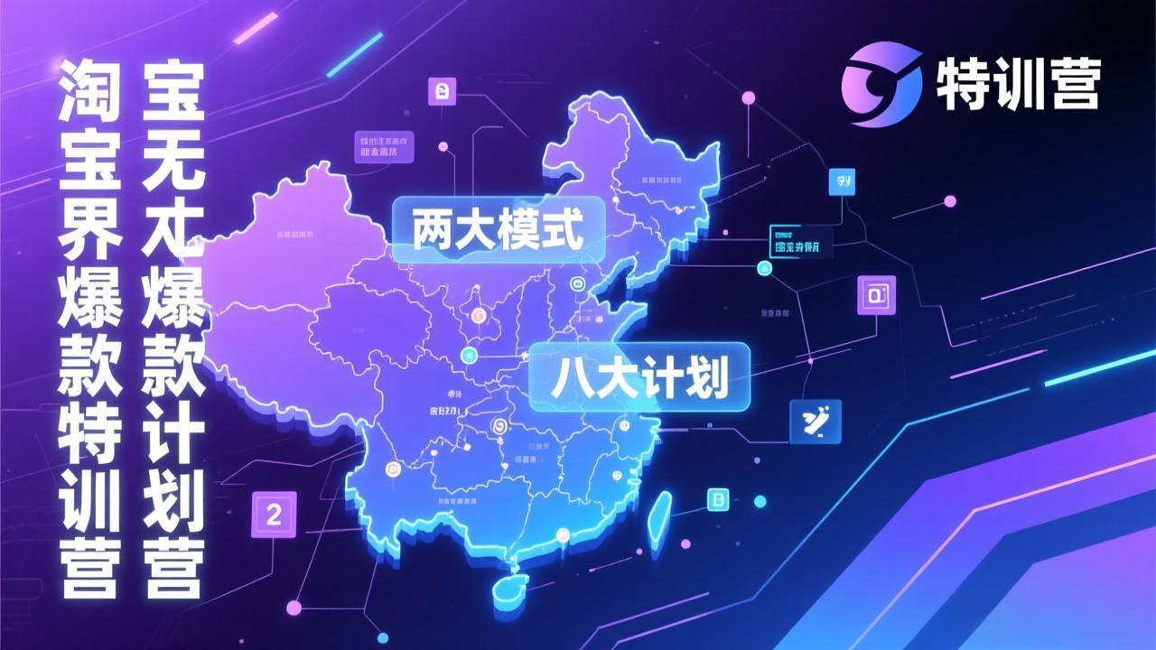 淘宝无界爆款训练营：2026年1月杭州线下高端集训课，3天构建两大模式八大计划体系-baizmi