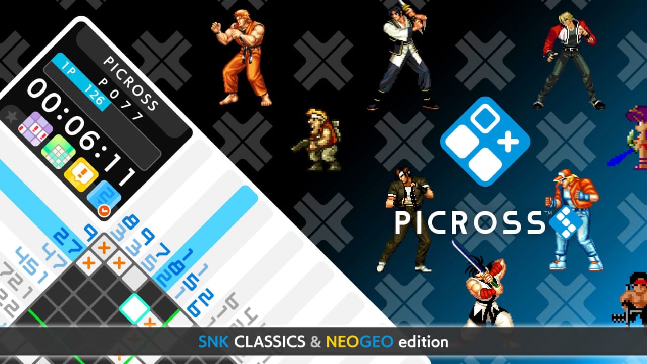 绘图方块S SNK经典＆NEOGEO丨PICROSS S SNK CLASSICS ＆ NEOGEO edition-baizmi