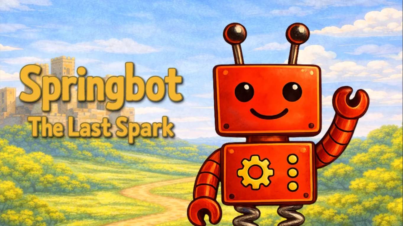 【美版】春季机器人 最后的火花 .Springbot The Last Spark 中文-baizmi