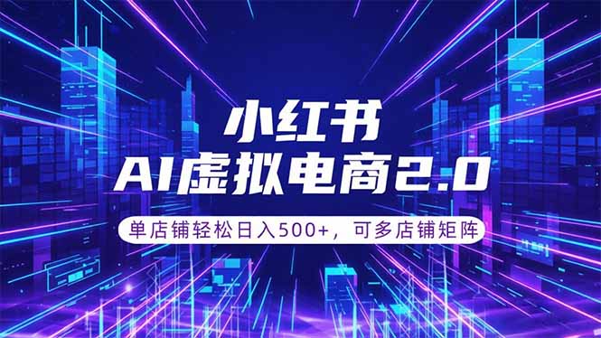 通过AI批量制作小红书笔记，挂载商品，轻松日入500+-baizmi