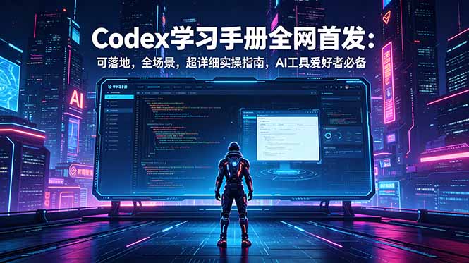 Codex学习手册全网首发：可落地，全场景，超详细实操指南，AI工具爱好者必备-baizmi