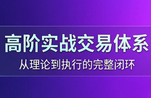 高老师·高阶实战交易体系(更新6月)-baizmi