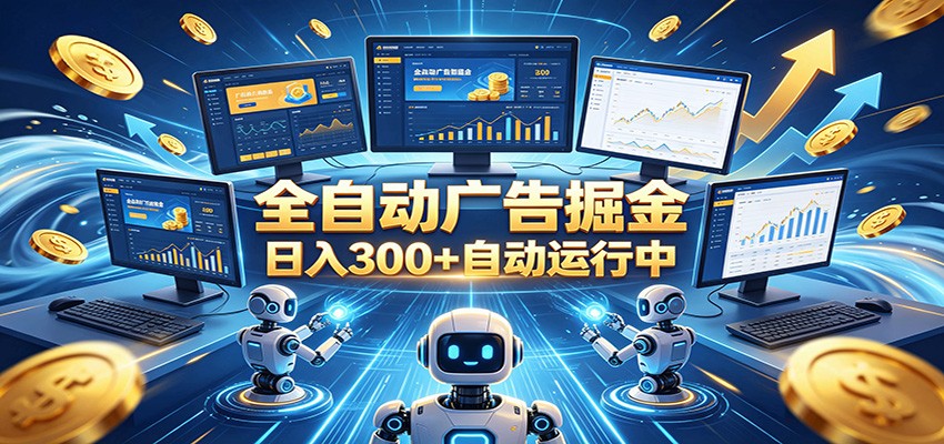 自动广告G机，日入300+，正规平台，广告浏览获益，时间自由，适合各类人群日常增收-baizmi