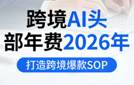 跨境AI头部年费2026年，打造跨境爆款SOP(更新6月)-baizmi