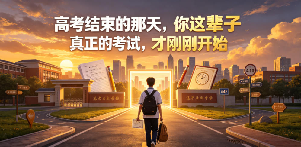 付费文章：高考结束的那天，你这辈子真正的考试，才刚刚开始-baizmi