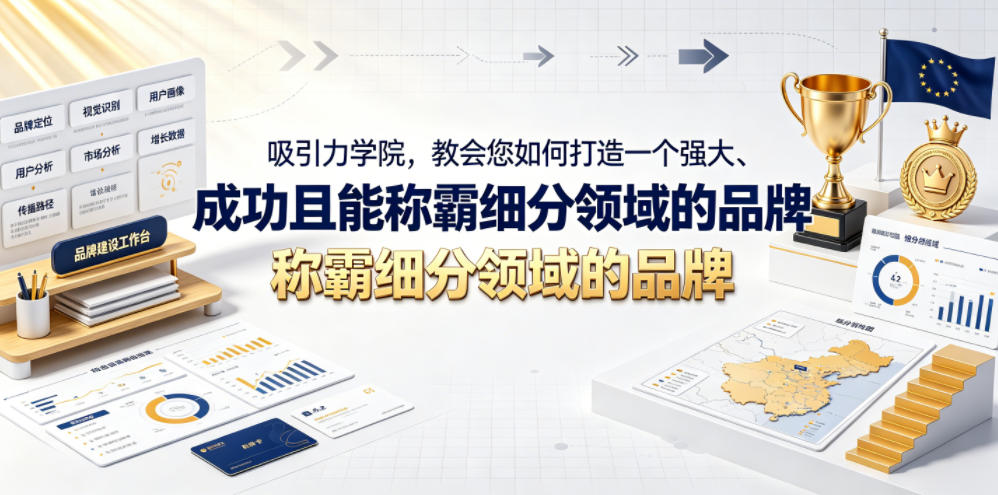吸引力学院，教会您如何打造一个强大、成功且能称霸细分领域的品牌！【原创双语字幕】-baizmi