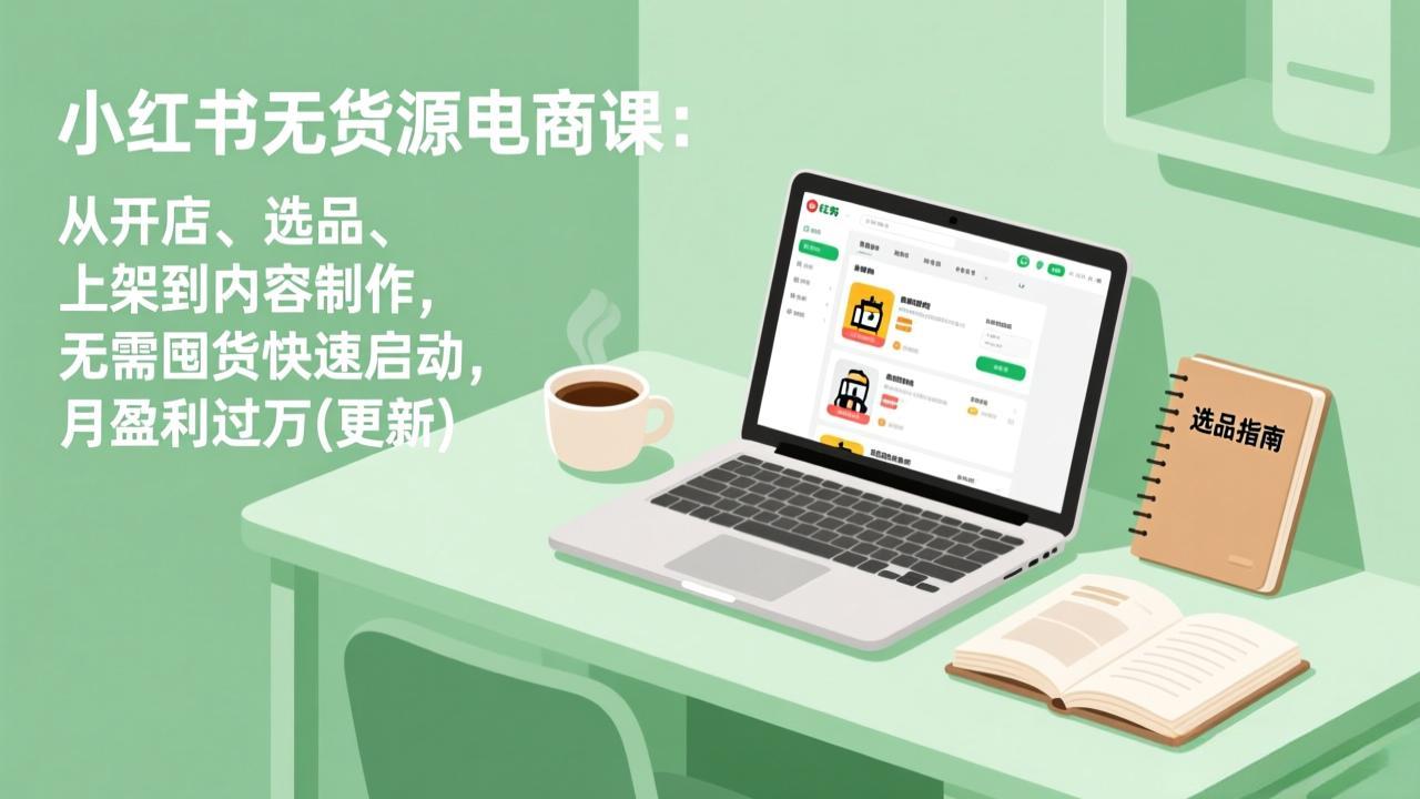 小红书无货源电商课(6月22更新-baizmi