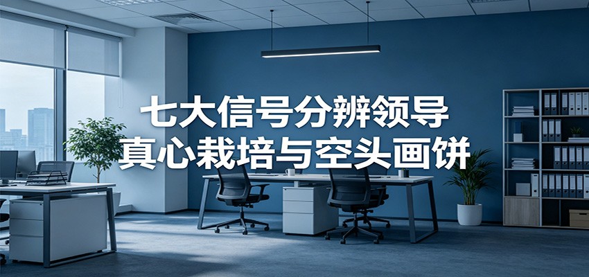 付费文章《七大信号分辨领导真心栽培与空头画饼》读懂管理背后人性逻辑-baizmi