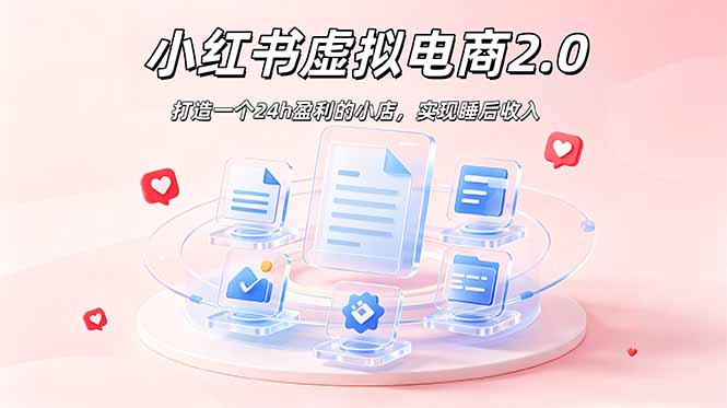 2026 年最强风口掘金项目：AI小红书虚拟电商，布局搜索流量，每日躺赚500+-baizmi