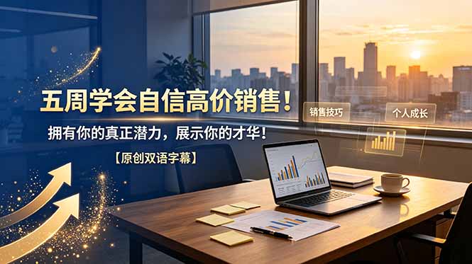 五周学会自信高价销售！拥有你的真正潜力，展示你的才华！【原创双语字幕】-baizmi