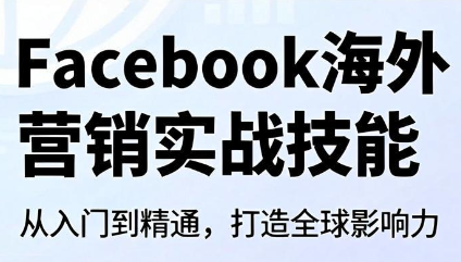 Facebook海外营销实战技能-baizmi