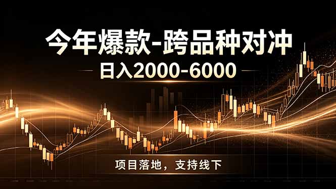全新跨品种对冲模式上线！日稳定盈利 2000-6000，合规长久可批量放大-baizmi