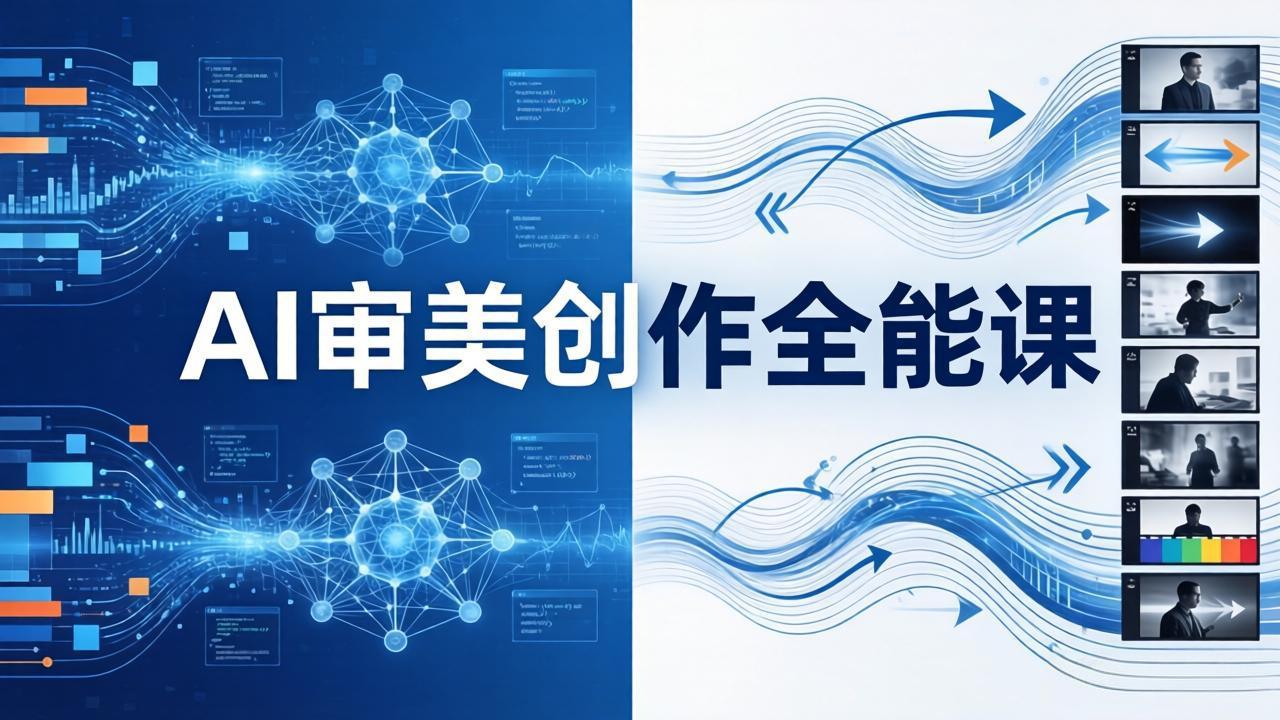 AI审美创作全能课-更新0706：MJ+Seedance+模型训练+影视分镜+编剧，一站式掌握AI艺术创作-baizmi